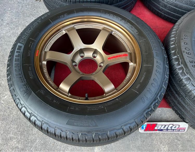 TE37SUV 18 พร้อมยางมิชลีน 265 60 18  รูปที่ 6