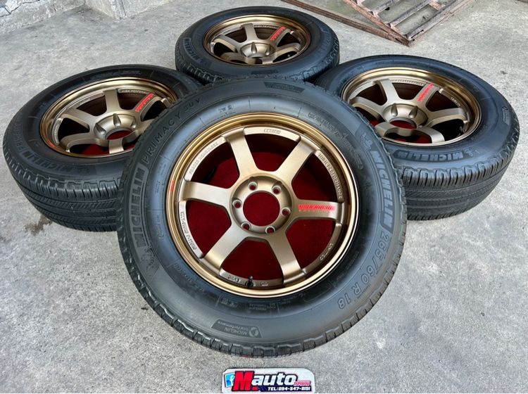 TE37SUV 18 พร้อมยางมิชลีน 265 60 18  รูปที่ 8
