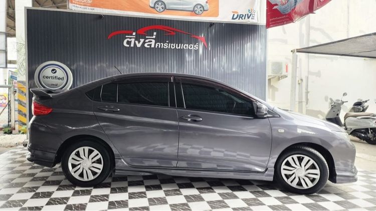 Honda City 2016 1.5 S Sedan เบนซิน ไม่ติดแก๊ส เกียร์อัตโนมัติ เทา รูปที่ 4