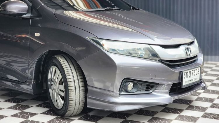 Honda City 2016 1.5 S Sedan เบนซิน ไม่ติดแก๊ส เกียร์อัตโนมัติ เทา รูปที่ 2