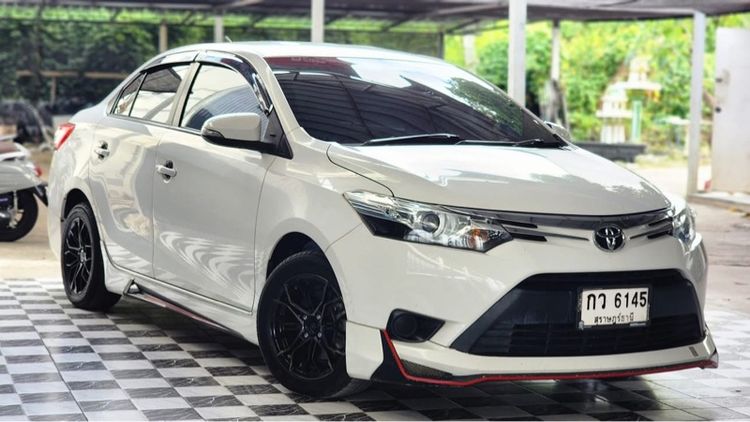 Toyota Vios 2017 1.5 G Sedan เบนซิน ไม่ติดแก๊ส เกียร์อัตโนมัติ ขาว รูปที่ 2