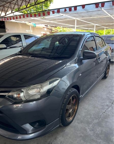 Toyota Vios 2013 1.5 E Sedan เบนซิน ไม่ติดแก๊ส เกียร์อัตโนมัติ เทา รูปที่ 2
