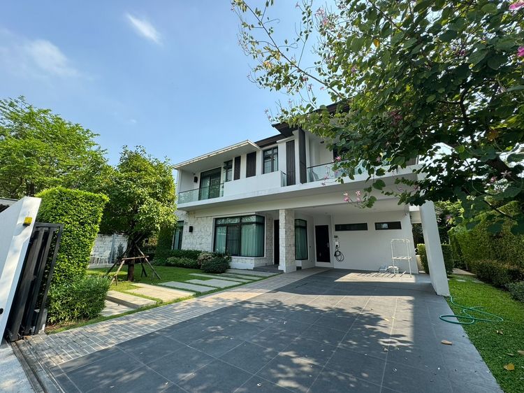 มีบางส่วน ขายบ้านเดี่ยว 2 ชั้น นันทวัน ปิ่นเกล้า-ราชพฤกษ์ พร้อมเข้าอยู่ ทำเลติดถนนใหญ่ รูปที่ 2