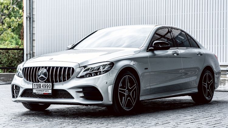 Mercedes-Benz C-Class 2020 C300 Sedan ปลั๊กอินไฮบริด (PHEV) ไม่ติดแก๊ส เกียร์อัตโนมัติ บรอนซ์เงิน รูปที่ 3