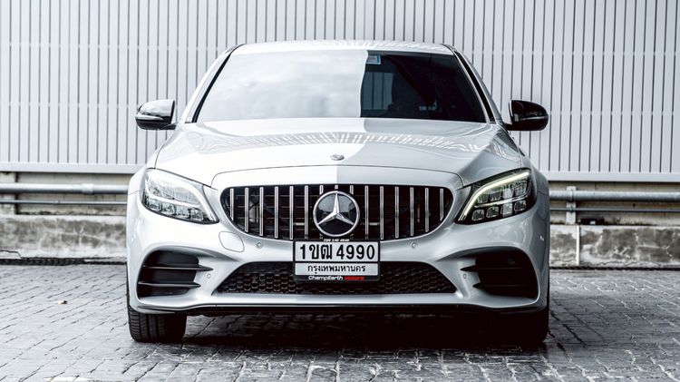 Mercedes-Benz C-Class 2020 C300 Sedan ปลั๊กอินไฮบริด (PHEV) ไม่ติดแก๊ส เกียร์อัตโนมัติ บรอนซ์เงิน รูปที่ 2