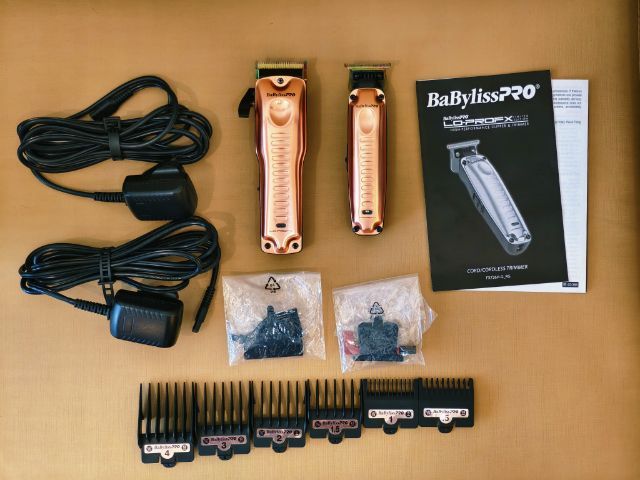 BaByliss Pro ปัตตาเลี่ยน รุ่น LO-PROFXG COMBO Rose Gold Clipper Trimmer รูปที่ 4