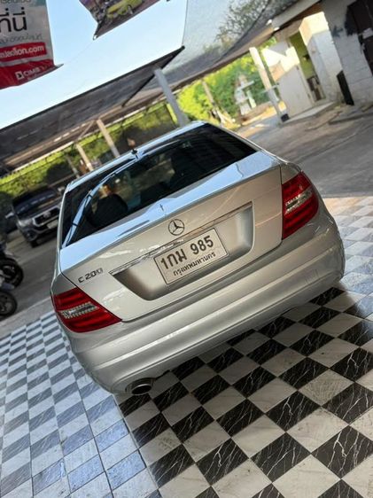Mercedes-Benz C-Class 2013 C200 Sedan เบนซิน ไม่ติดแก๊ส เกียร์อัตโนมัติ เทา รูปที่ 4