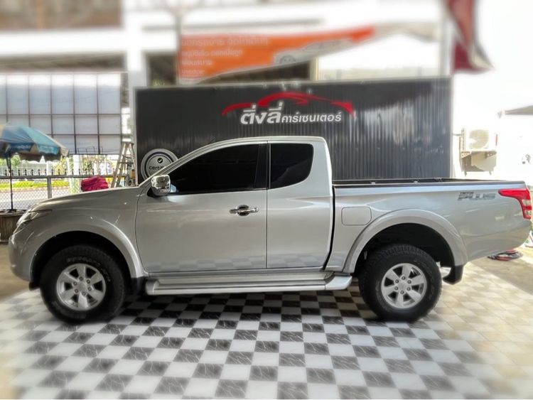 Mitsubishi Triton 2018 2.5 GL Pickup ดีเซล ไม่ติดแก๊ส เกียร์ธรรมดา เทา รูปที่ 2