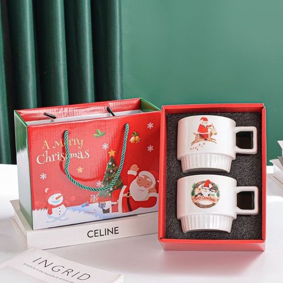 ชุดของขวัญแก้วกาแฟ2ใบ