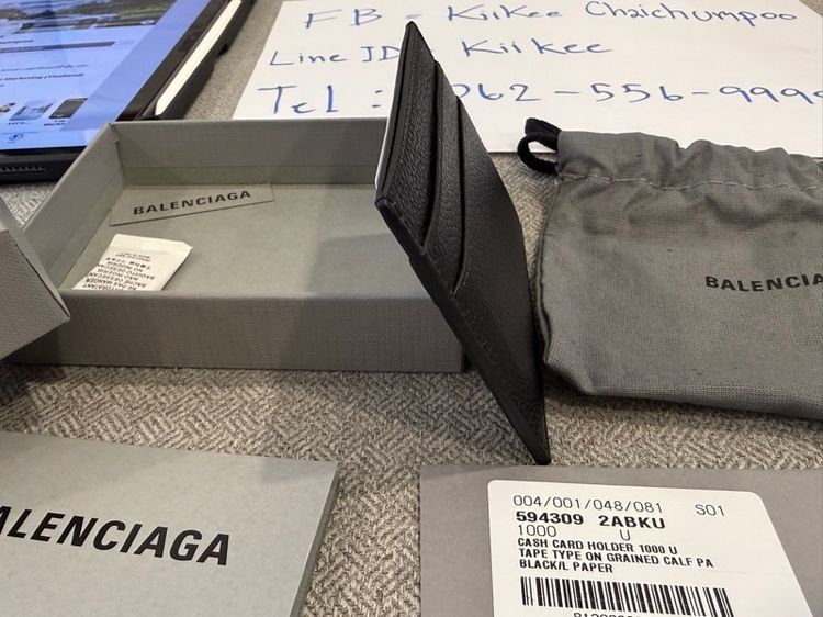 กระเป๋าใส่การ์ด BALENCIAGA รูปที่ 6