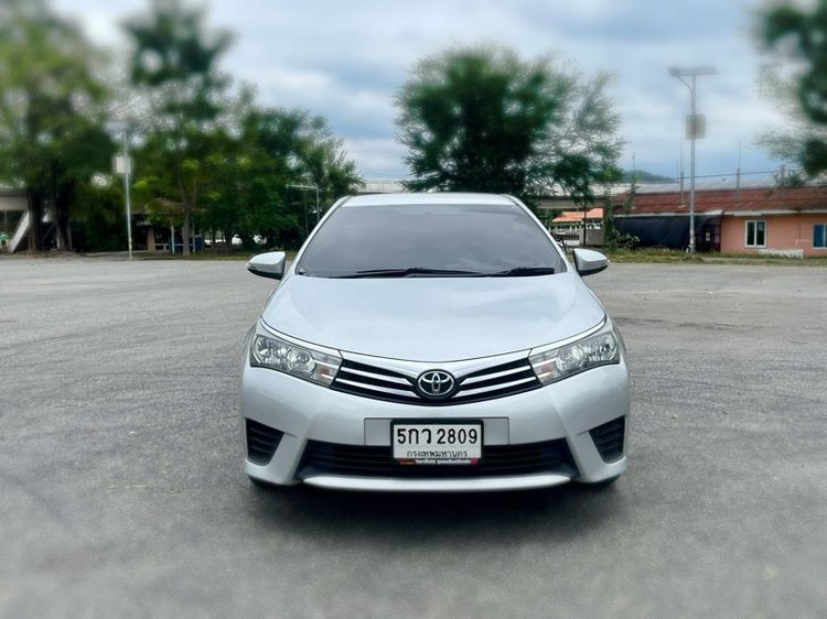 Toyota Corolla 2016 1.6 Sedan เบนซิน ไม่ติดแก๊ส เกียร์อัตโนมัติ เทา