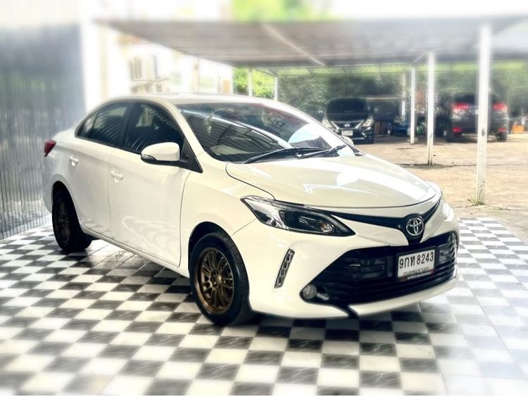 Toyota Vios 2020 1.5 Mid Sedan เบนซิน ไม่ติดแก๊ส เกียร์อัตโนมัติ ขาว รูปที่ 4