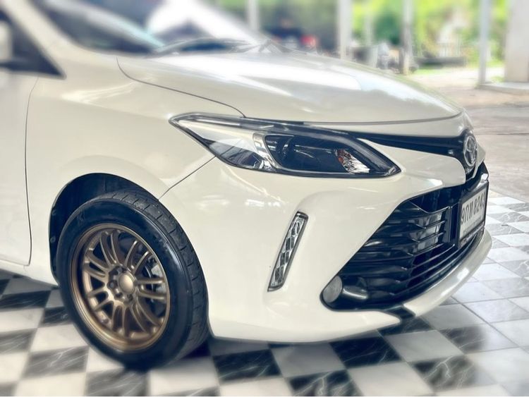 Toyota Vios 2020 1.5 Mid Sedan เบนซิน ไม่ติดแก๊ส เกียร์อัตโนมัติ ขาว รูปที่ 3