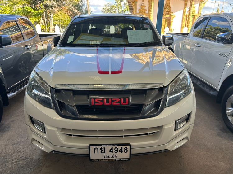 Isuzu D-MAX 2014 2.5 Hi-Lander X-Series Z Prestige Pickup ดีเซล ไม่ติดแก๊ส เกียร์อัตโนมัติ ขาว รูปที่ 3