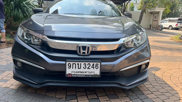 Honda Civic 2019 1.8 EL i-VTEC Sedan เบนซิน ไม่ติดแก๊ส เกียร์อัตโนมัติ เทา รูปที่ 2