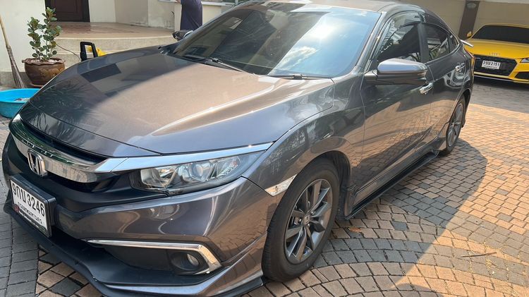 Honda Civic 2019 1.8 EL i-VTEC Sedan เบนซิน ไม่ติดแก๊ส เกียร์อัตโนมัติ เทา รูปที่ 3