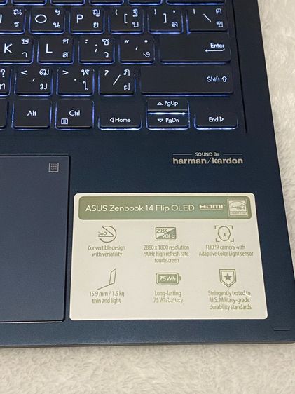 ASUS Zenbook 14 Flip OLED (UP3404) รูปที่ 4