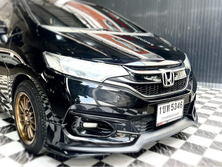 Honda Jazz 2019 1.5 V+ Sedan เบนซิน ไม่ติดแก๊ส เกียร์อัตโนมัติ ดำ รูปที่ 2