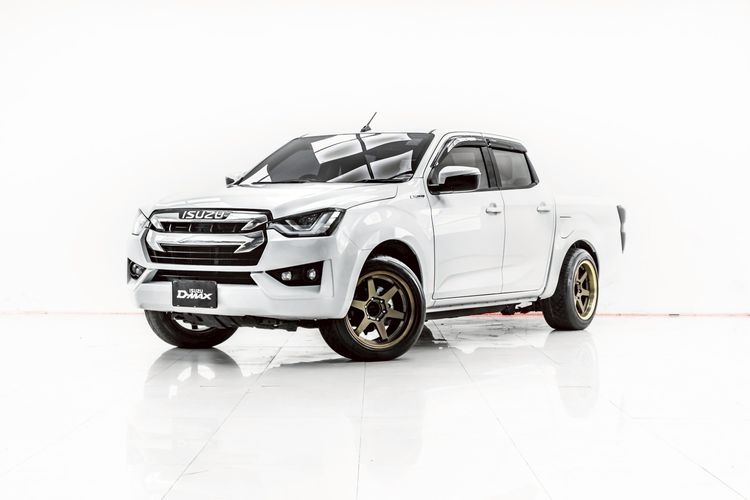 Isuzu D-MAX 2020 1.9 L Pickup ดีเซล ไม่ติดแก๊ส เกียร์ธรรมดา ขาว