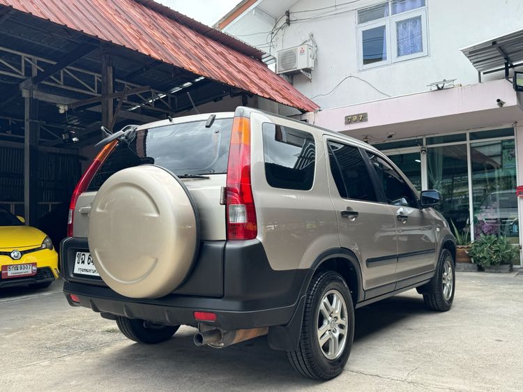 Honda CR-V 2002 2.0 E Utility-car เบนซิน ไม่ติดแก๊ส เกียร์อัตโนมัติ น้ำตาล รูปที่ 4