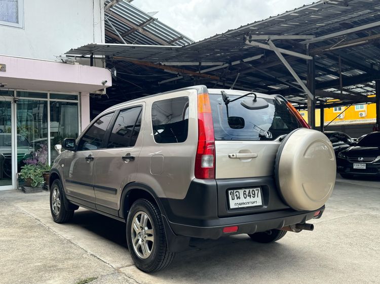 Honda CR-V 2002 2.0 E Utility-car เบนซิน ไม่ติดแก๊ส เกียร์อัตโนมัติ น้ำตาล รูปที่ 3