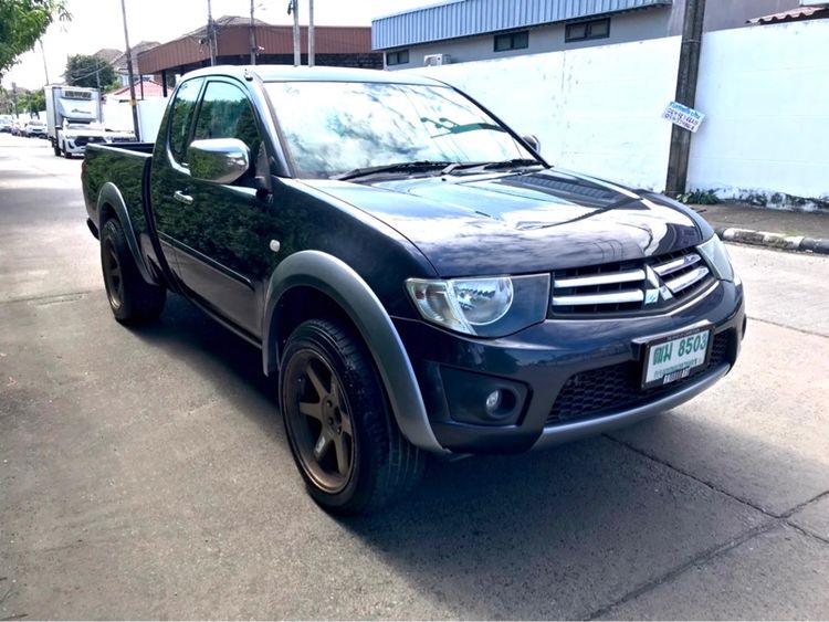 Mitsubishi Triton 2012 2.5 GL Pickup ดีเซล ไม่ติดแก๊ส เกียร์ธรรมดา เทา รูปที่ 2