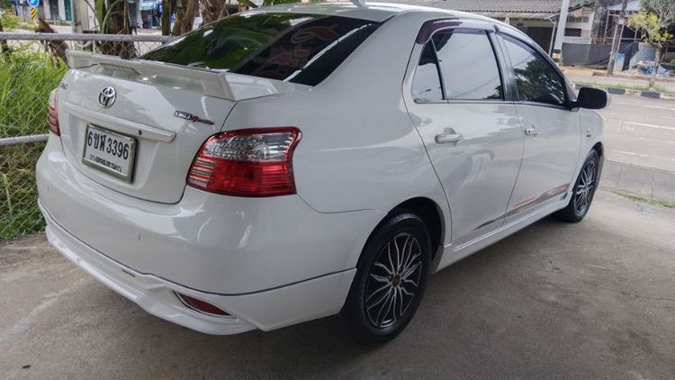 Toyota Vios 2012 1.5 TRD Van เบนซิน ไม่ติดแก๊ส เกียร์อัตโนมัติ ขาว รูปที่ 4
