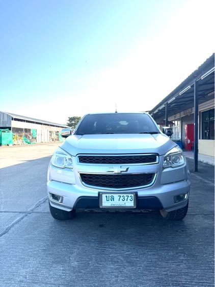 Chevrolet Colorado 2013 2.8 LTZ Pickup ดีเซล ไม่ติดแก๊ส เกียร์ธรรมดา เทา รูปที่ 3