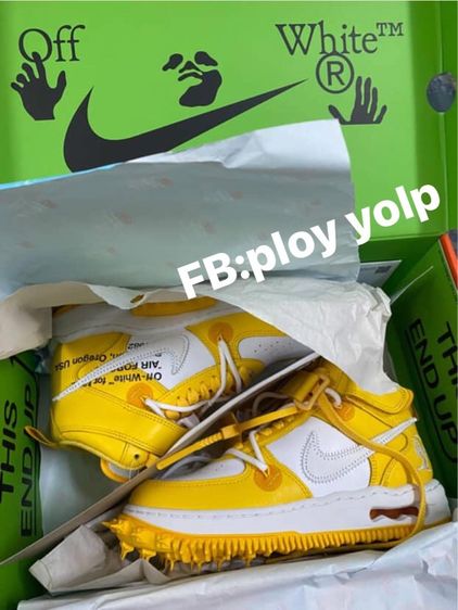 รองเท้าoff white ของแท้💯 size 38 รูปที่ 3