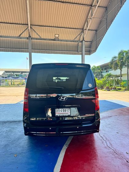 Hyundai Grand Starex 2013 2.5 Premium ดีเซล ไม่ติดแก๊ส เกียร์อัตโนมัติ ดำ รูปที่ 2