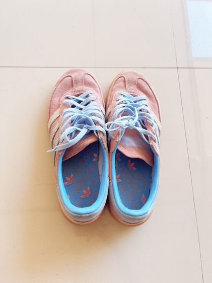 adidas handball spezial สีชมพูฟ้า รูปที่ 3