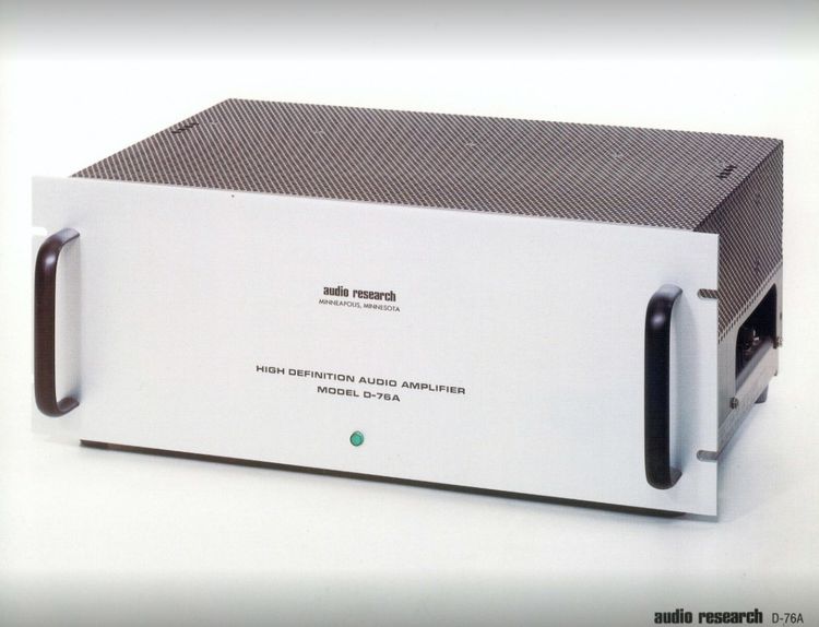 Audio Research D-76A  กำลังขยาย 75wx2 รูปที่ 2