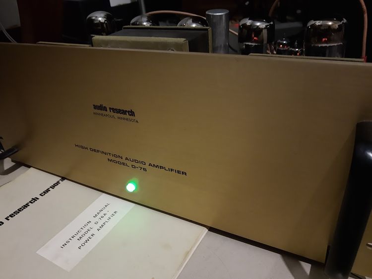 Audio Research D-76A  กำลังขยาย 75wx2