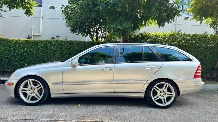 Mercedes-Benz C-Class 2003 C200 Kompressor เบนซิน เกียร์อัตโนมัติ เทา รูปที่ 2