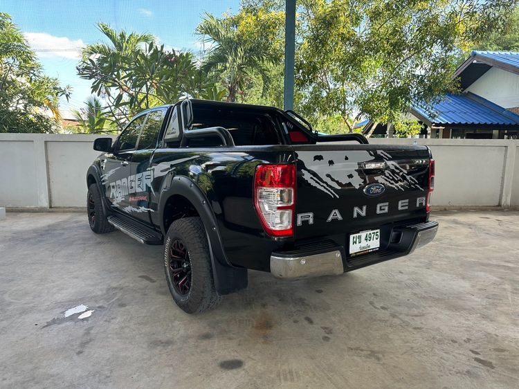 Ford Ranger 2018 2.2 Hi-Rider XLT Pickup ดีเซล ไม่ติดแก๊ส เกียร์อัตโนมัติ ดำ รูปที่ 4