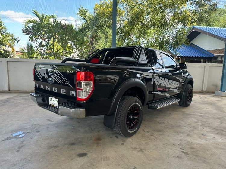 Ford Ranger 2018 2.2 Hi-Rider XLT Pickup ดีเซล ไม่ติดแก๊ส เกียร์อัตโนมัติ ดำ รูปที่ 3