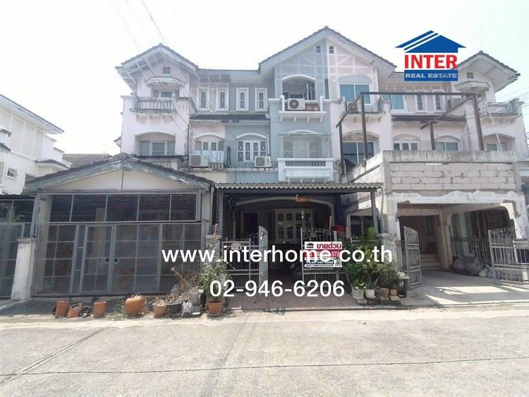 ทาวน์เฮ้าส์ 3 ชั้น 22.5 ตร.ว. หมู่บ้านพาร์คแกลเลอรี ประชาชื่น ซอยงามวงศ์วาน47 (ซอยประชาชื่น12 ) ถนนงามวงศ์วาน ถนนประชาชื่น เขตหลักสี่ 