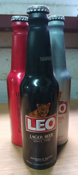 ลีโอขวดอลูมิเนี่ยม รุ่นนี้ลิมิเตดอิดิชั่น