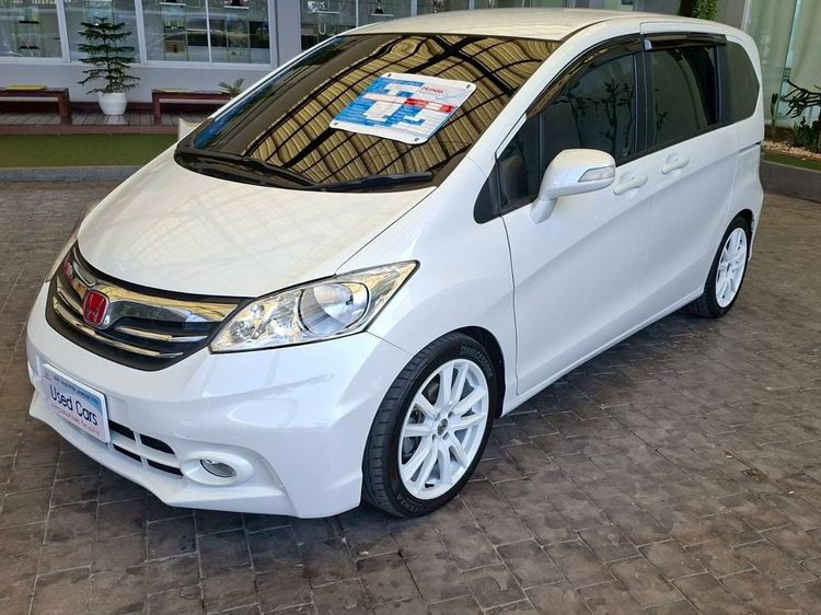 Honda Freed 2013 1.5 E Utility-car เบนซิน ไม่ติดแก๊ส เกียร์อัตโนมัติ ขาว รูปที่ 3