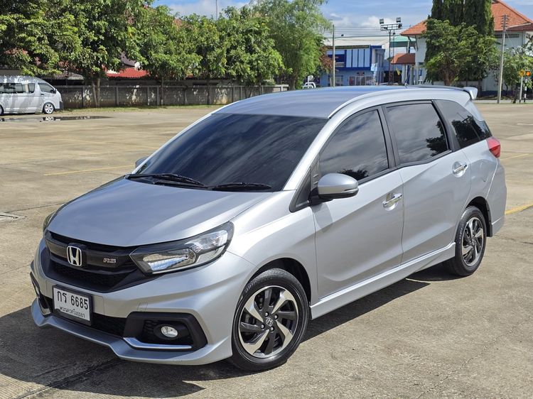 Honda Mobilio 2018 1.5 RS Utility-car เบนซิน ไม่ติดแก๊ส เกียร์อัตโนมัติ บรอนซ์เงิน รูปที่ 2