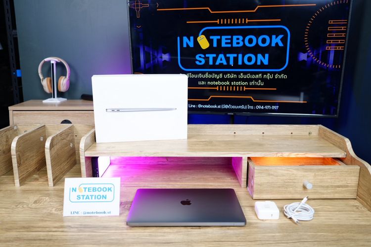 APPLE Macbook Air 13 (2020) M1 Ram8 SSD256 จอ13.3 ความชัดระดับ2k Cycle count 58 ครั้ง เครื่องพร้อมใช้งาน ขายถูกเพียง 15,990.- ครบกล่อง รูปที่ 9