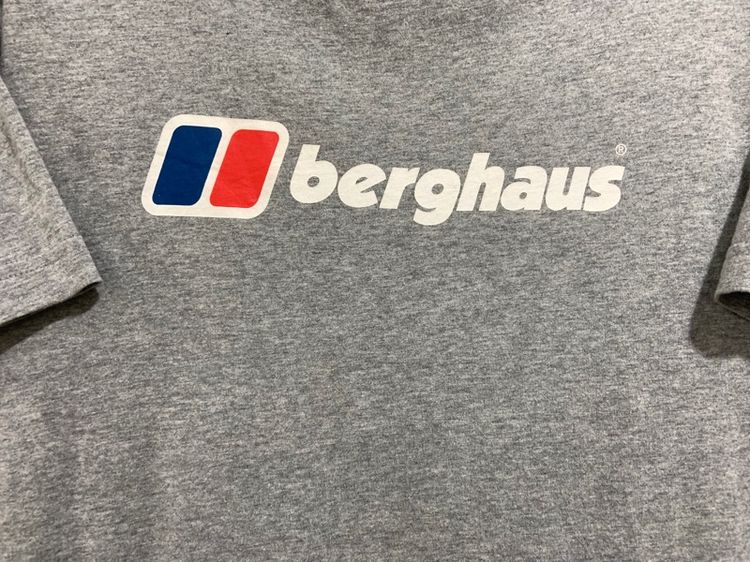 เสื้อยืด BERGHAUS แท้ 💯 size M ขนาด อก 21 ยาว 28 นิ้ว สภาพใหม่มาก สีเทา ลายสวย เนื้อผ้าดีมาก หายากน่าสะสม รูปที่ 2