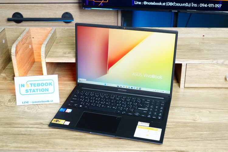 Asus Vivobook 16 i5-12500H Ram16 SSD512 จอ16" FHD สเปคทำงาน เครื่องบางเบา ขายเพียง 12,990 .- รูปที่ 4