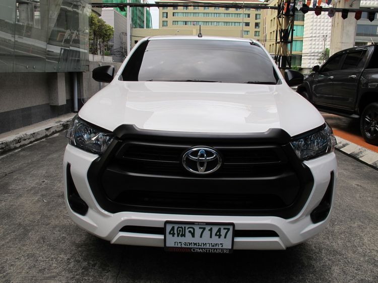 Toyota Hilux Revo 2024 2.8 ENTRY STANDARD CAB Pickup ดีเซล ไม่ติดแก๊ส เกียร์ธรรมดา ขาว รูปที่ 3