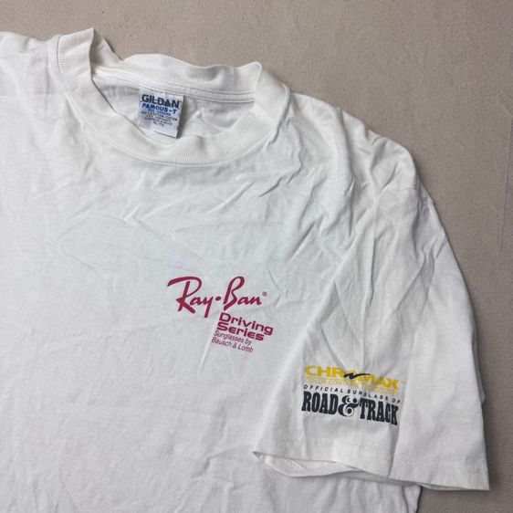 เสื้อยืด Vintage​ 90s Ray Ban Size XL