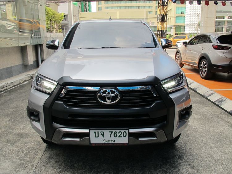 Toyota Hilux Revo 2024 Smart Cab 2.4 Entry Prerunner Pickup ดีเซล ไม่ติดแก๊ส เกียร์ธรรมดา เทา รูปที่ 3