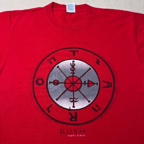 เสื้อยืด RUSH Tour 2002 Size M