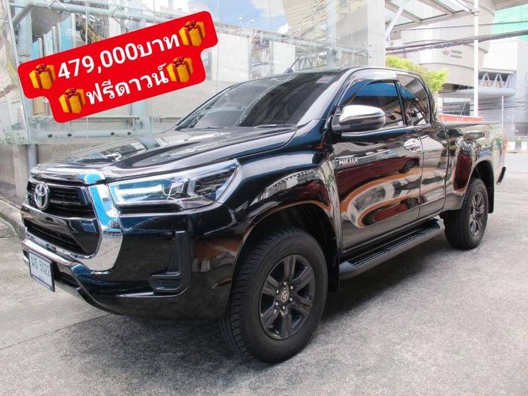 Toyota Hilux Revo 2022 Smart Cab 2.4 Entry Prerunner Pickup ดีเซล ไม่ติดแก๊ส เกียร์ธรรมดา ดำ