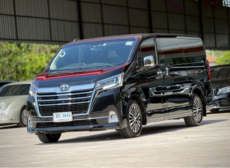 Toyota Majesty 2020 2.8 Grand Van ดีเซล ไม่ติดแก๊ส เกียร์อัตโนมัติ ดำ รูปที่ 3