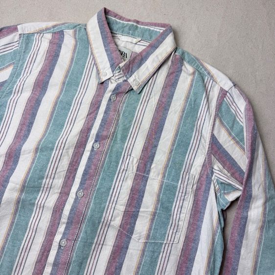 เสื้อเชิ้ต​ ZARA Size M  รูปที่ 3